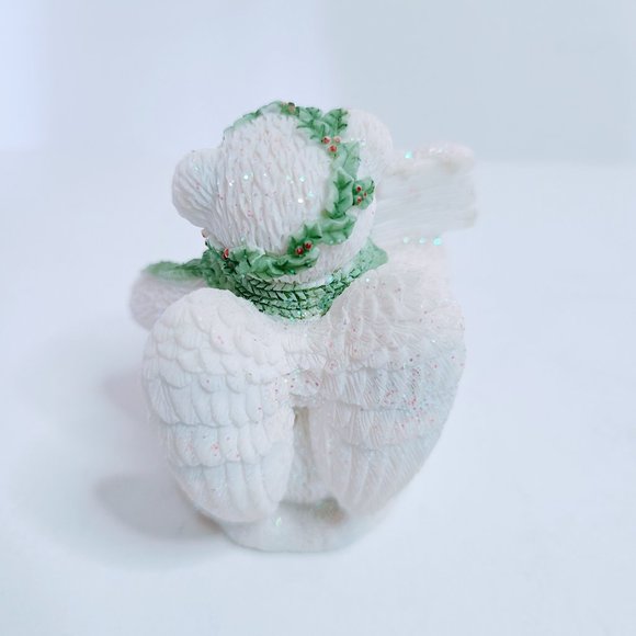 Cherished Teddies Macie "The Wonders Of Friendship" Snow Angel Bear Figurine - Picture 2 of 3